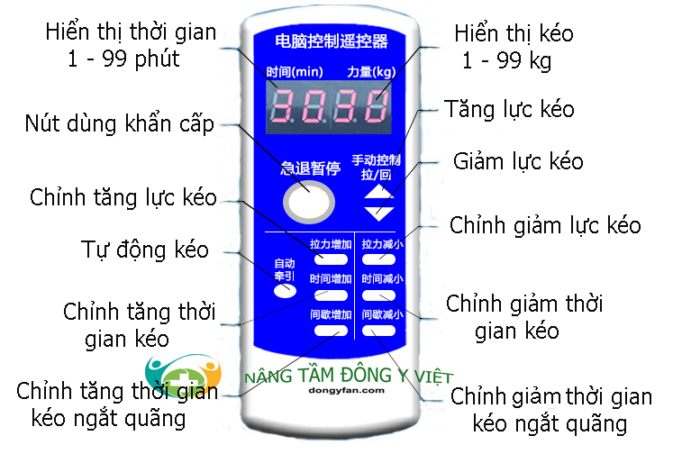 giường kéo cột sống, thiết bị kéo lưng, bàn kéo cột sống lưng và cổ