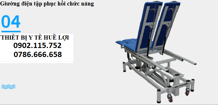 giường tập phục hồi chức năng, máy tập phục hồi chức năng, thiết bị tập phục hồi