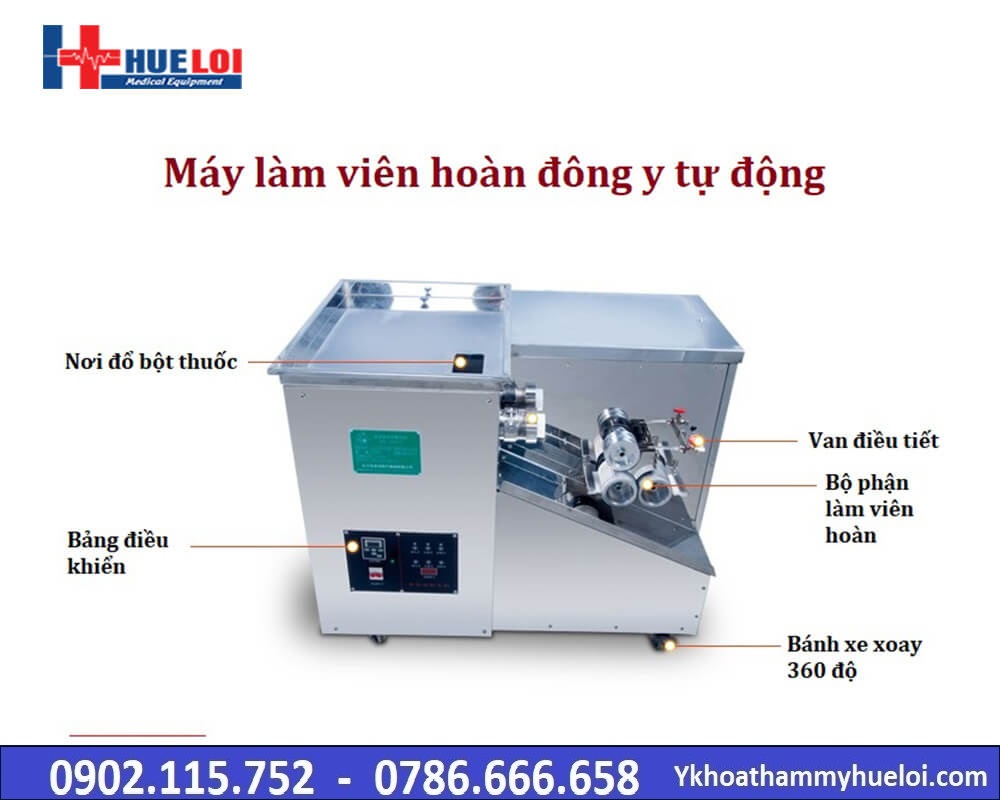  Máy làm viên thuốc