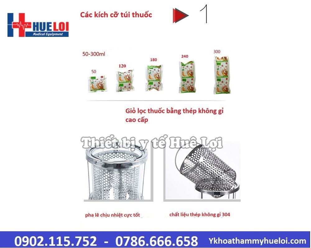 máy sắc thuốc bắc sắc, nồi sắc thuốc tự động