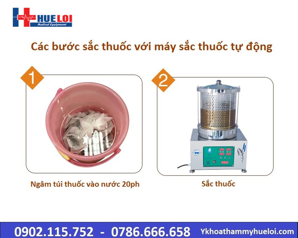 máy sắc thuốc nam, máy nấu thuốc