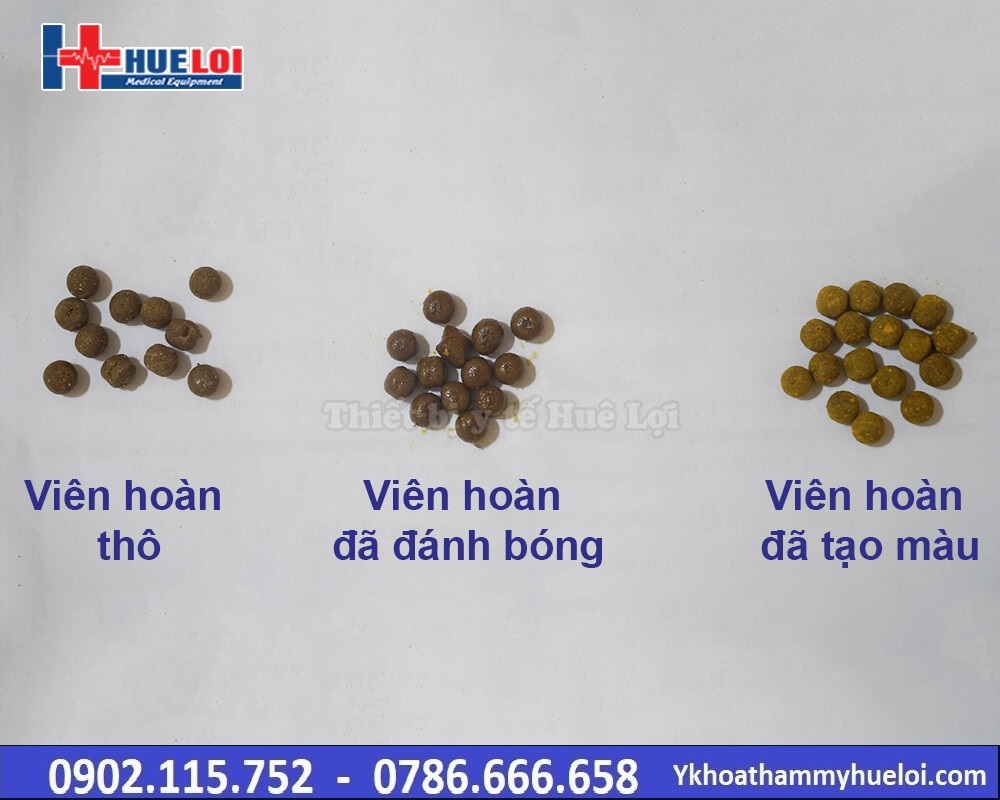 máy đánh bóng thuốc, Máy sấy khô thuốc