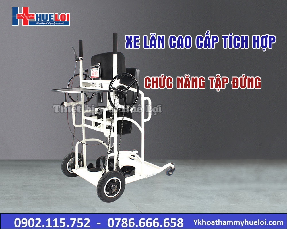 XE LĂN CÓ CHỨC NĂNG TẬP ĐỨNG CHO NGƯỜI TAI BIẾN, xe lăn xe, tập đứng