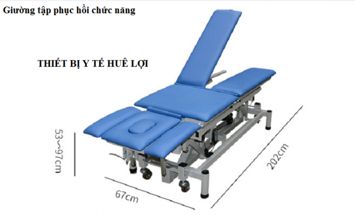 giường tập phục hồi chức năng, máy tập phục hồi chức năng, thiết bị tập phục hồi