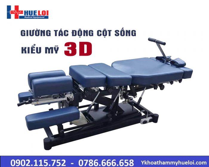 giường tác động cột sống