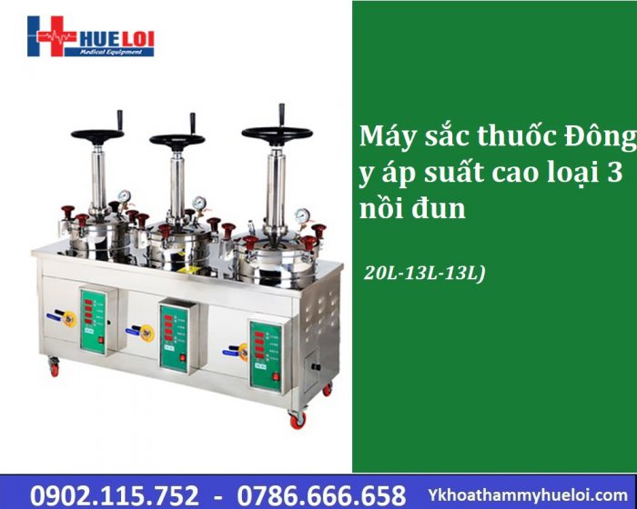 Máy sắc thuốc áp suất cao