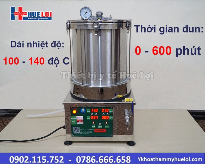 máy sắc thuốc, máy sắc thuốc áp suất nhỏ